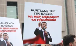 İmamoğlu'nun ifadesi sürüyor... İmamoğlu'na adliye önünde destek