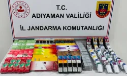 Adıyaman'da kaçak sigara operasyonu