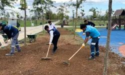 Gebze Millet Bahçesi'nde etkin çalışma