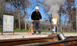 Kartepe Tramvay Hattı'nda ilk kaynak gerçekleşti