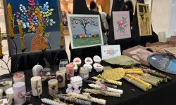 Sakarya'da Engelsiz Hobi Atölyesi ürünleri ilgi gördü