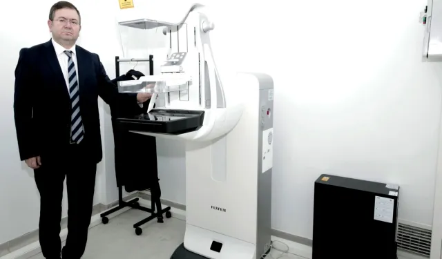 Bursa Yenişehir SHM'ye mamografi cihazı kazandırıldı