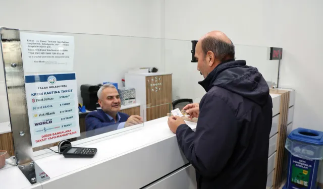 Kayseri Talas'ta hafta sonu vezneler açık