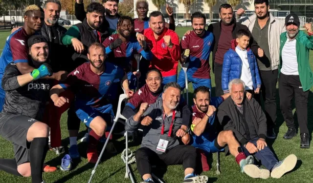 Trabzon Ampute Takımı zirve yürüyüşünde